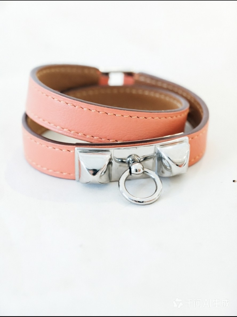 Hermes Box Rivale Double Tour Bracelet T2 Plated Rivale Double Tour Bracelet